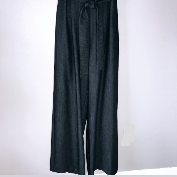 SOLD Calvin Klein wrap navy blue jumpsuit - Picture 7 of 8